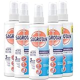 Sagrotan Hygiene Pumpspray, antibakterielles Desinfektionsmittel, 5er Pack (5 x 250 ml)