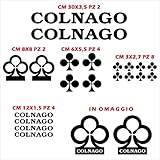 Stickers Colnago kompatibel für das Fahrrad, kompatibel mit E-Bike MTB Leidenschaft Fahrrad Wählen Sie die Farbe, die Sie am besten mögen
