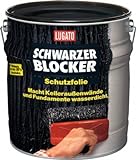 Lugato Schwarzer Blocker Schutzfolie 2,5 l - Wasserdichter, flexibler Bitumenanstrich