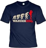 Wanderer Bergsteiger Sprüche T-Shirt Naturfreunde : Wandergirl -Tshirt Berge Wandern Klettern Gr: L