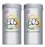 Wella EOS Pflanzentönung III Ingwer 2 x 120 g Tönung auf Pflanzenbasis, Petrochemiefrei, Silikonfrei, Sulfatfrei, Natriumchloridfrei, Natürlich, Semipermanent, Rot, Alle Haarfarb
