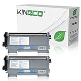 Kineco 2 Toner kompatibel für Brother TN-2220 DCP-7060 7065 7070 D N DN DW Fax 2840 2845 2940 2950 MFC-7360 7362 7460 7470 7860 N DN D DW