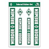 SV Werder Bremen Fahrradaufkleber „W