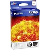 Brother LC-980BK Tintenpatrone 1 Stück(e) Original Schw