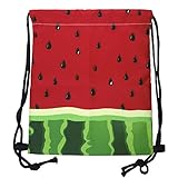 cosey - Turnbeutel mit Allover-Print - Wassermelone Design