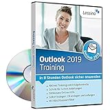 Outlook 2019 Training - In 8 Stunden Outlook sicher anwenden | Einsteiger und Auffrischer lernen mit diesem Kurs Schritt für Schritt die sichere Anwendung von Outlook [1 Nutzer-Lizenz]