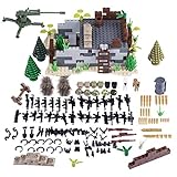 WWEI Custom Waffen militär Krieg WW2 Set für Kinde Mini Soldaten SWAT Figuren Kompatibel mit Lego