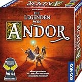 KOSMOS 691745 Die Legenden von Andor - Das Grundspiel, Kennerspiel des Jahres 2013, kooperatives Fantasy-Brettspiel ab 10 J