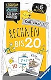 Ravensburger 80349 - Lernen Lachen Selbermachen: Rechnen bis 20, Kinderspiel für 1-5 Spieler, Lernspiel ab 6 Jahren, Mathematik