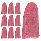 TOYANDONA 10 Stück Halloween Gefälschte Zunge Realistisches Falsches Zungenmodell Hochsimulierte Zungenmodelle Fools Day Streichzungenspielzeug