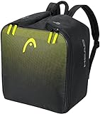 HEAD 383081 Unisex-Adult Boot Backpack Skitasche, schwarz/gelb, One Size