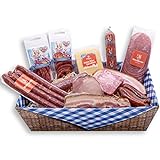 WURSTBARON® Geschenkbox Bayern Maxi, Geschenkpaket mit Salami, Schinken und Speck, Wurst - Paket mit ca. 2,1kg