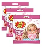 Jelly Belly 3x Bubble Gum (Kaugummi), 3 x 70g