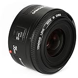 YONGNUO YN35 35mm F2 Objektiv 1: 2 AF/MF-Weitwinkel-Fest/Prime Autofokus-Objektiv für Canon EF Befestigung EOS Kamera + NAMVO Diffusor