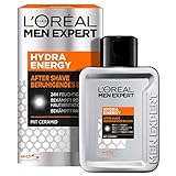 L'Oréal Men Expert After Shave Balsam und Gesichtspflege für Männer, Gegen Rasurbrand, Rötungen und Irritationen, Hydra Energy, 1 x 100 ml