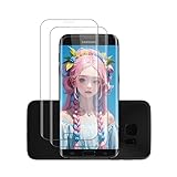 Rcokas Schutzfolie für Samsung S7 edge Panzerglas Samsung Galaxy S7 edge Folie Samsung Galaxy S7 edge Schutzfolie [2 Stück], 9H, Frei von Kratzern, Ultra-klar, HD Displayschutzfolie