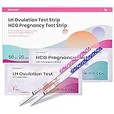 Femometer 50 Ovulationstest + 20 Schwangerschaftstest 25 mIU/mL optimaler Sensitivität