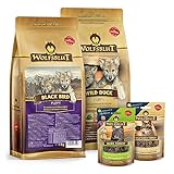 Wolfsblut - Welpen Probierpaket 2 x 2 kg + 2 x 70 g - Trockenfutter - Hundefutter - Getreidefrei
