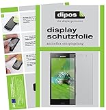 dipos I 6X Schutzfolie matt kompatibel mit Sony Xperia XZ1 Compact Folie Displayschutzfolie