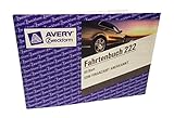 AVERY Zweckform 222 | 1x Fahrtenbuch für PKW, (A6 quer, 40 Formulare auf 80 Seiten, insgesamt 390 Fahrten pro Buch, für Deutschland und Österreich) inkl. Gesamtübersicht und Kraftstoffverbrauchstabelle, weiß (1 Stück)