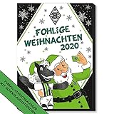 Borussia Mönchengladbach Adventskalender Fussball 2021 - Schokolade Weihnachtskalender für Kinder, Frauen & Männer Fussballfans