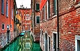 LHJOYSP EIN unvergessliches Puzzle 1000 Teile Stadt Backstein Venedig, Italien 75x50cm