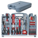 Hi-Spec 54-teiliges Werkzeugset Set. Allgemeine DIY-Reparatur- und Wartungshandwerkzeuge für Haus und Garage. Komplett in einer Aufbewahrungsbox
