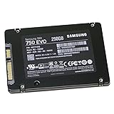 Samsung 250 GB SSD 2,5 Zoll 750 Evo MZ-750250 M7TY250 SATA III 6Gbps