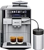 Siemens TE657F03DE EQ.6 plus S700 Extraklasse Kaffeevollautomat inklusive Milchbehälter, 1.7 liters, Edelstahl