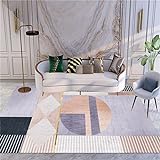Teppich Wohnzimmer Grauer Teppich, schall isolter Baby kriechender Anti-Milben-Couch Tisch Teppich küchen teppiche , grau, 60x90cm