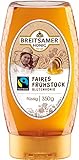 Breitsamer Faires Frühstück Honig, Fairtrade Blütenhonig, 5er Pack (5 x 350 g)