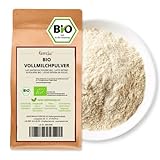 Kamelur Bio Vollmilchpulver aus Deutschland (1kg) - Milchpulver für Vollmilch aus biologischer Landwirtschaft