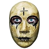 Ubauta Gott Halloween Horror Killer Paar Maskerade Maske für Kostümparty, The Purge Anarchy Movie, für die meisten Erwachsenen
