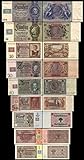 *** 1 - 100 DDR Mark - Kuponausgabe 1948 - 9 Banknoten - Alte DDR Währung - Pick 01 - 07 - Reproduktion ***