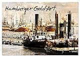 Hamburger GoldArt (Wandkalender 2024 DIN A3 quer), CALVENDO Monatskalender