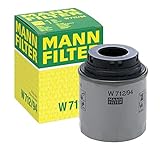MANN-FILTER Ölfilter W 712/94 – Für PKW