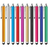 YUNJU Stylus Pen [10 Stück] Universal kapazitive Touchscreen-Stifte für Tablets, iPad Mini, iPad Pro, iPad Air, Smartphones, Samsung Galaxy – mehrere Farben