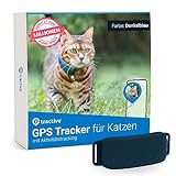 Tractive GPS Tracker für Katzen | Weltweite Live-Ortung | Positionsverlauf | Aktivitätstracking | Mehrfacher Testsieger