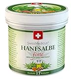 SwissMedicus - Hanfsalbe forte - 30% Hanf-Aktivgel - für problematische Haut geeignet - bei Akne - Ekzem und Schuppenflechte - Naturkosmetik Hanf-Creme - 100% - Vegan Hanfsalbe - 125 ml