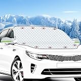 XIAZHI Frontscheibenabdeckung Winter Auto für Citroen C4 Cactus 2018-,Abdeckhaube Auto Winter Abdeckung Scheibe Eisschutzfolien,Frontscheiben Abdeckung Anti Schneedeck
