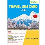 Japan SIM-Karte, Japan Reise-SIM-Karte. 3-in-1 Prepaid-SIM-Karte. Internationale SIM-Karte für Geschäftsreisen. 4G Betriebsnetz, unbegrenzte Geschwindigkeit (10GB für 30 Tage)