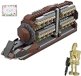 Raumschiff Bauset mit 32PCS Battle Droiden Minifiguren, Awesome Konstruktionsspielzeug für Kinder mit Geschenkbox, Bausteinspielzeug Geschenk für Erwachsene Kinder voll kompatibel zu Lego