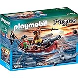 Playmobil 70493 - Piratenboot mit Kanone