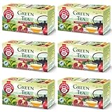 TEEKANNE-Green Tea Pomegranat-Grüner Tee mit Granatapfelgeschmack-6x20 (Dekond gift)