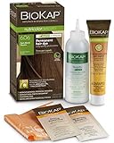 BioKap Dunkelblond Havana 6.06 Rapid Haarfarbe 135 ml - wirkt in nur 10 Minuten permanente, vegane & natürlich pflegende Formel für empfindliche Haut geeignet