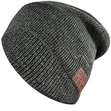 N/A USIC Gestrickte Mütze Hut Für Jagd Camping Läuft Wiederaufladbare Winter Warm WLAN-Bluetooth-Kompatibler Kopfhörer-Smart-Kappe