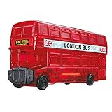 HCM Kinzel 59156 Crystal Puzzle London Bus, 53 Teile, bunt