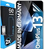 2x se® 3D SCHUTZFOLIE Transparent für OnePlus 13, Selbstheilend, 100% Fingerabdruck & FaceID kompatibel, einfache blasenfreie Installation, Ultra-Klar, Stoß-Kratzfest TPU-Material, aus D