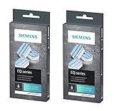 Siemens TZ80002 Entkalkungstabletten für EQ Series, 2 Packungen 6 Tabletten