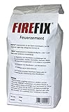 FIREFIX 2058 Feuerzement hitzebeständig bis 1.250 °C, Sackinhalt: 2 kg, Grau
